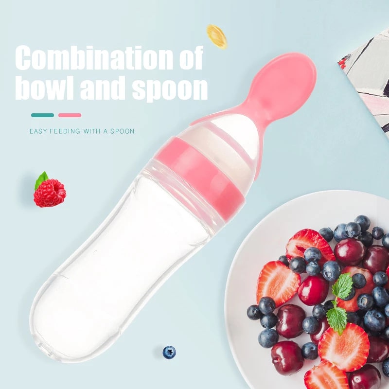 Baby Squeeze Feeding Spoon