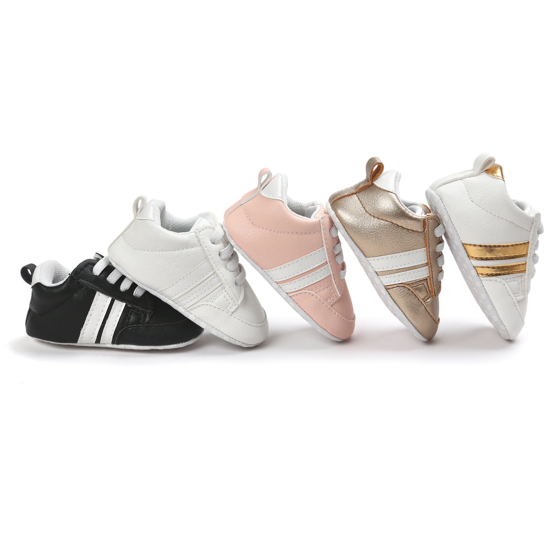 Non-slip Soft PU Leather Moccasins Sneakers