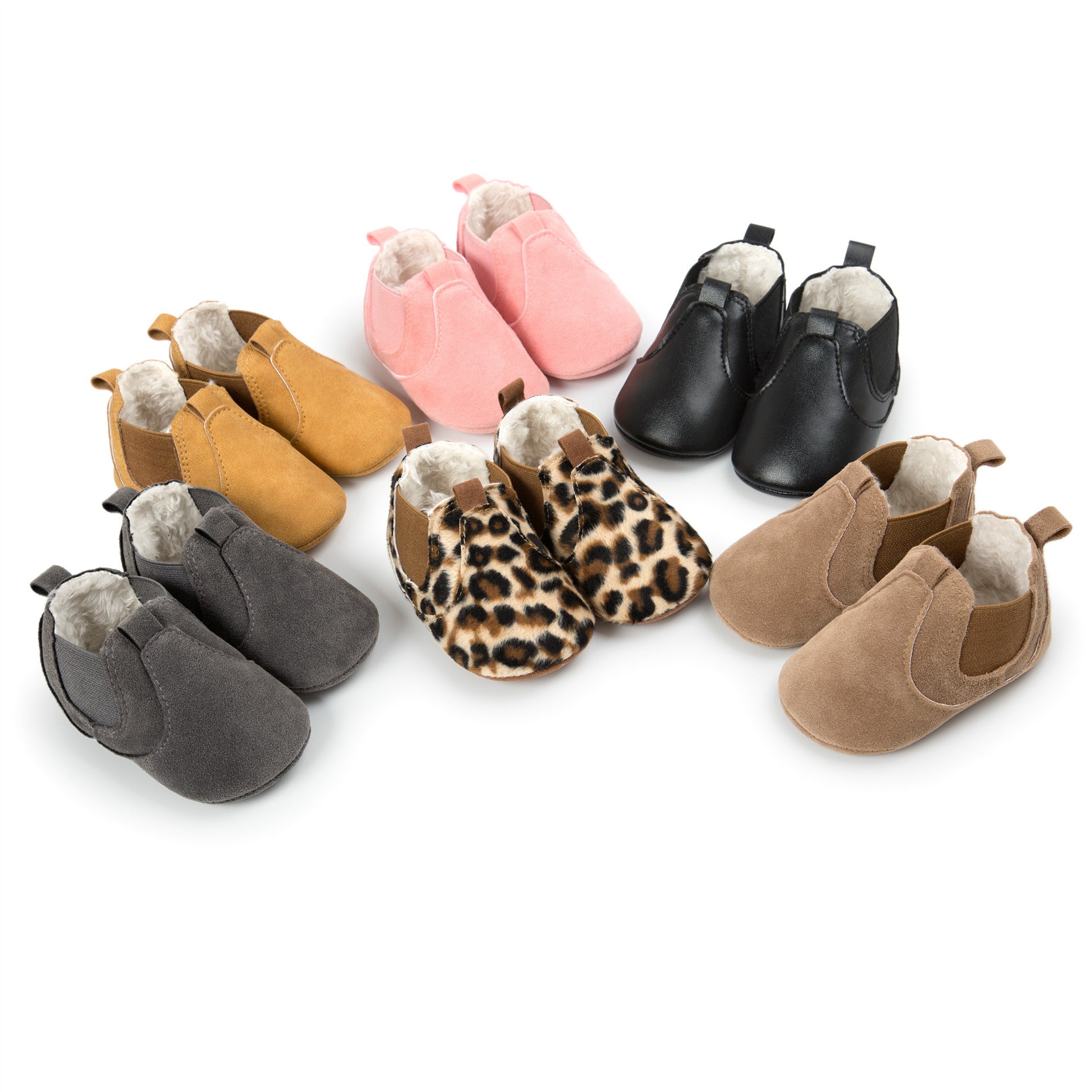 PU Leather Newborn Baby Shoes