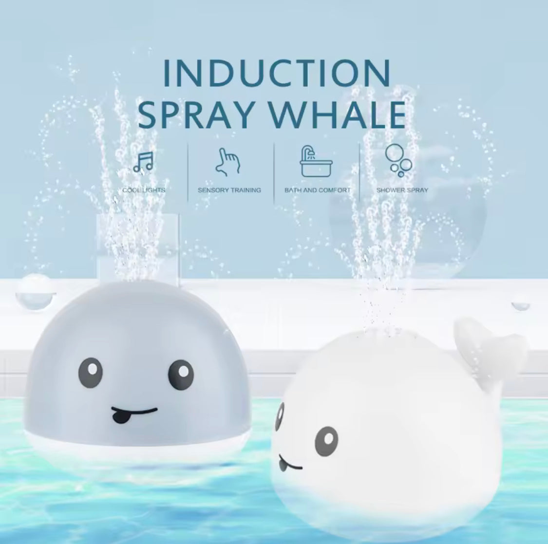 Whale Water Sprinkler Pool Toy – where fun and imagination know no bounds