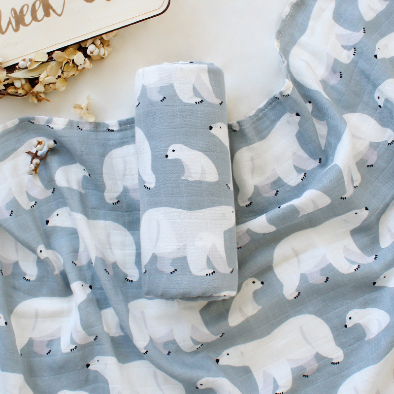 Organic Cotton Baby Swaddle