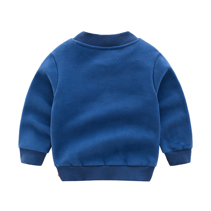 Boys' Sweatshirt Pullover With Cashmere