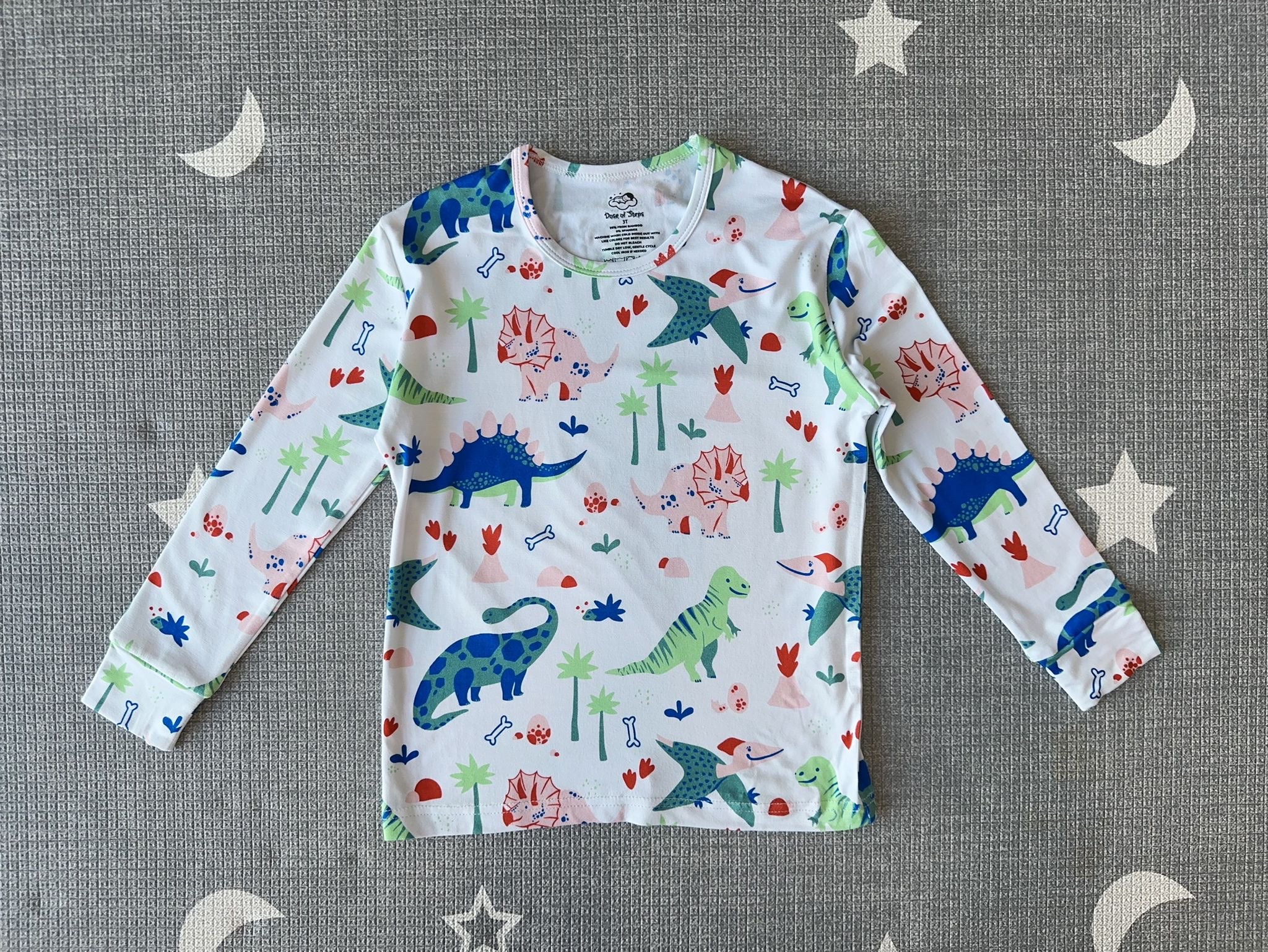 Dinosaurs Design Kids 2-Pieces Pajamas (Designed in Singapore)