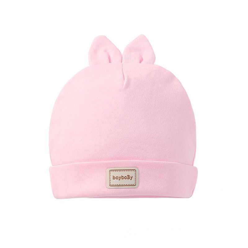 Newborn Beanies With Bibs - Candy Solid Colors