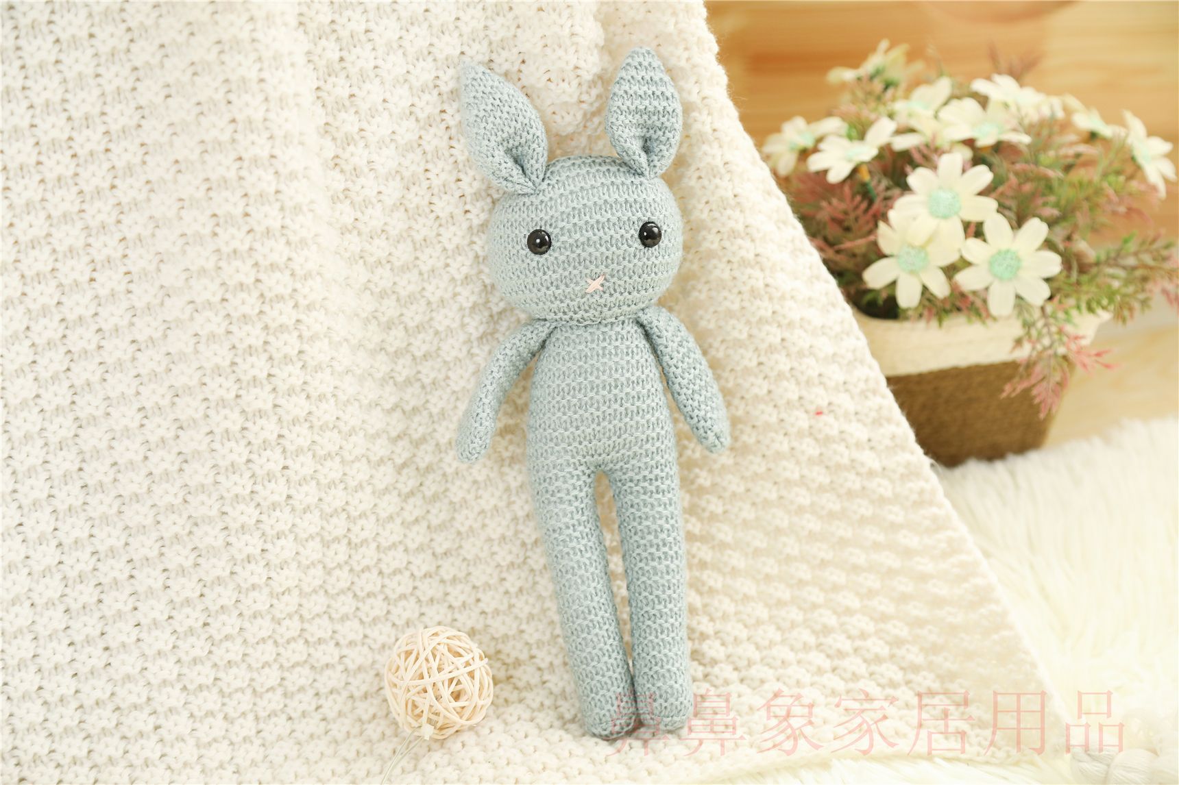 Handmade Rabbit Crochet Doll