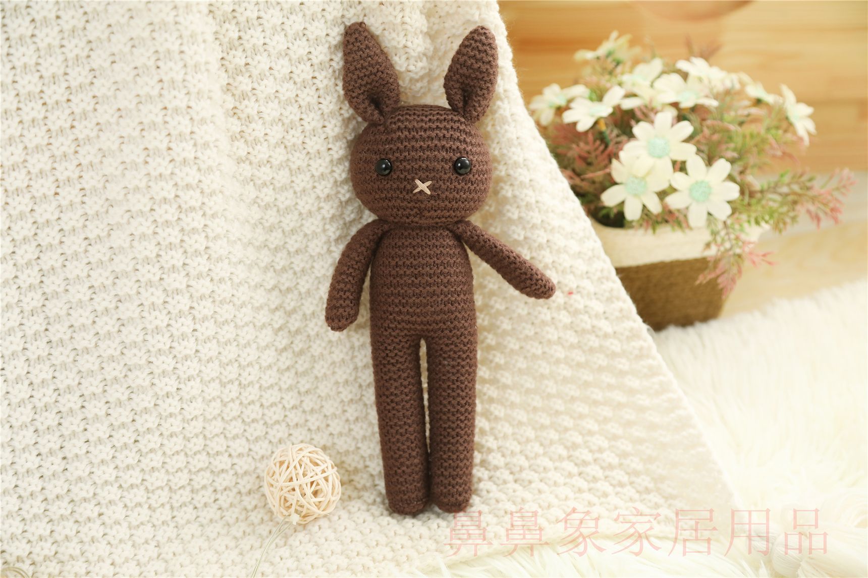Handmade Rabbit Crochet Doll