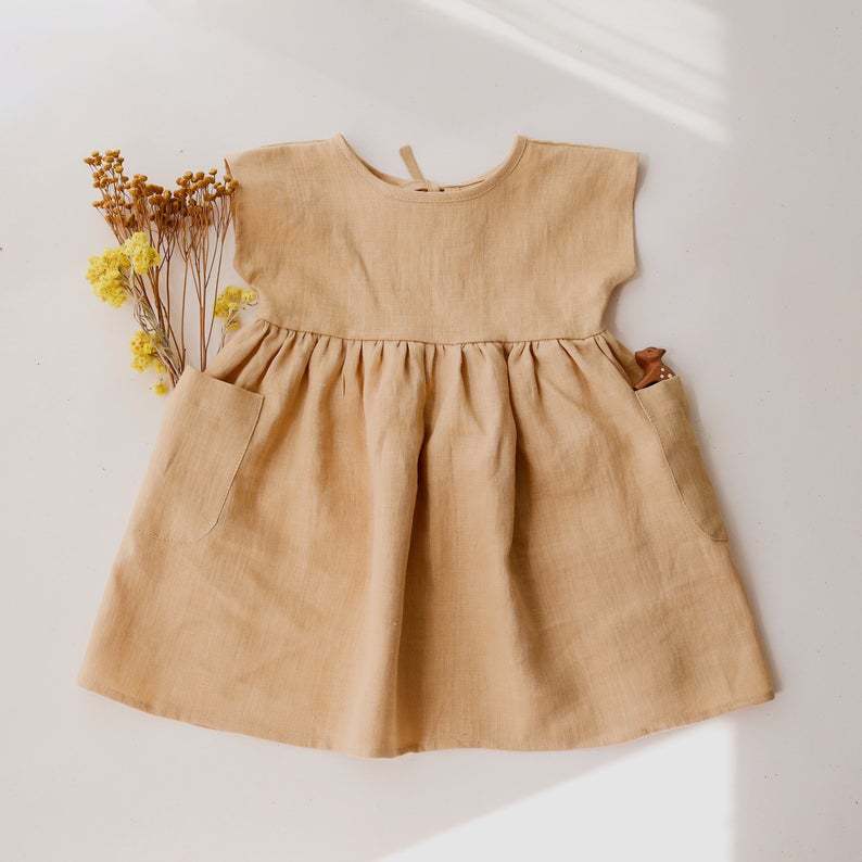 Cotton And Linen Petticoat Big Pp Shorts 2-piece Baby Girl