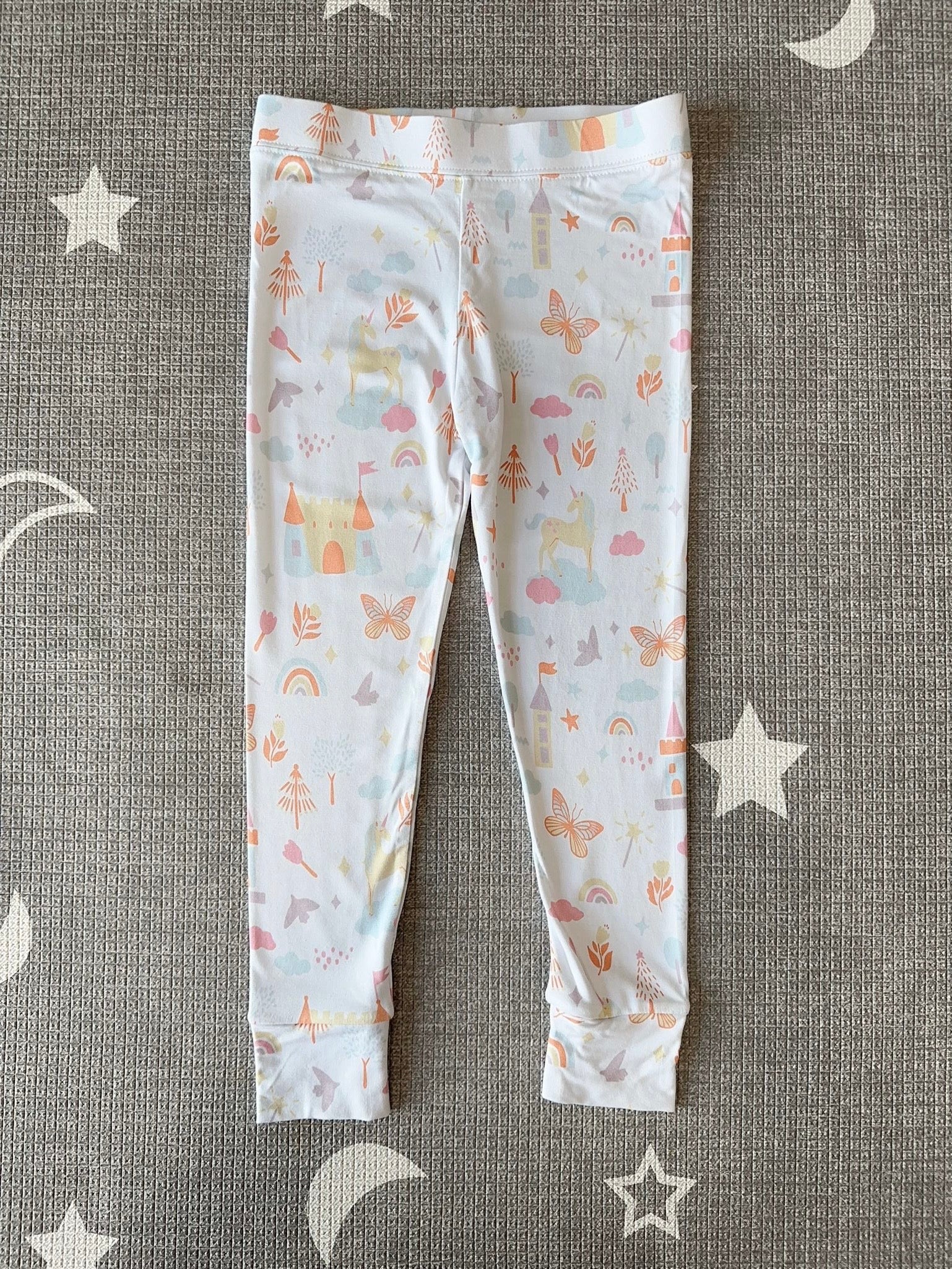 Fairytale Unicorn Design Kids 2-Pieces Pajamas (Designed in Singapore)