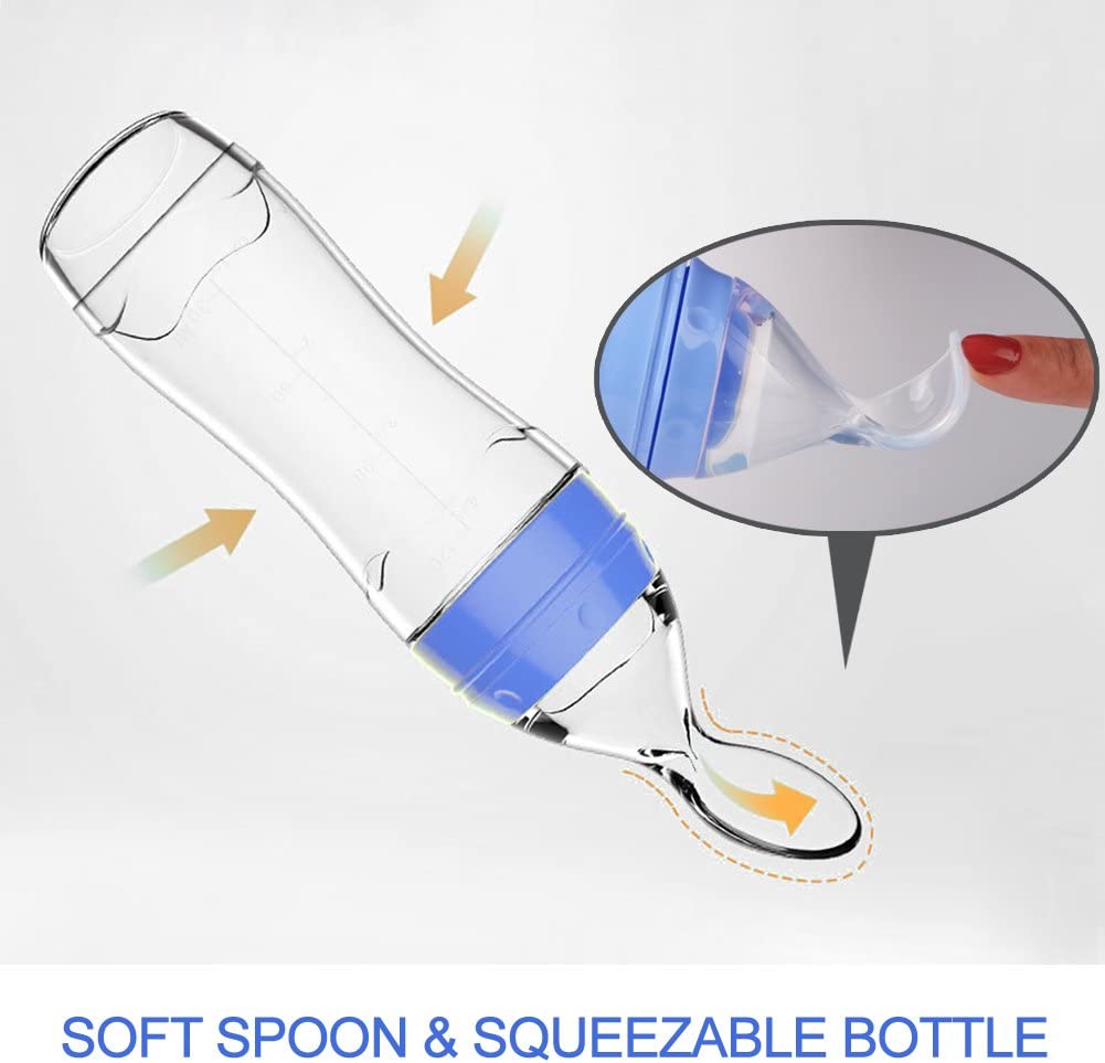 Baby Squeeze Feeding Spoon