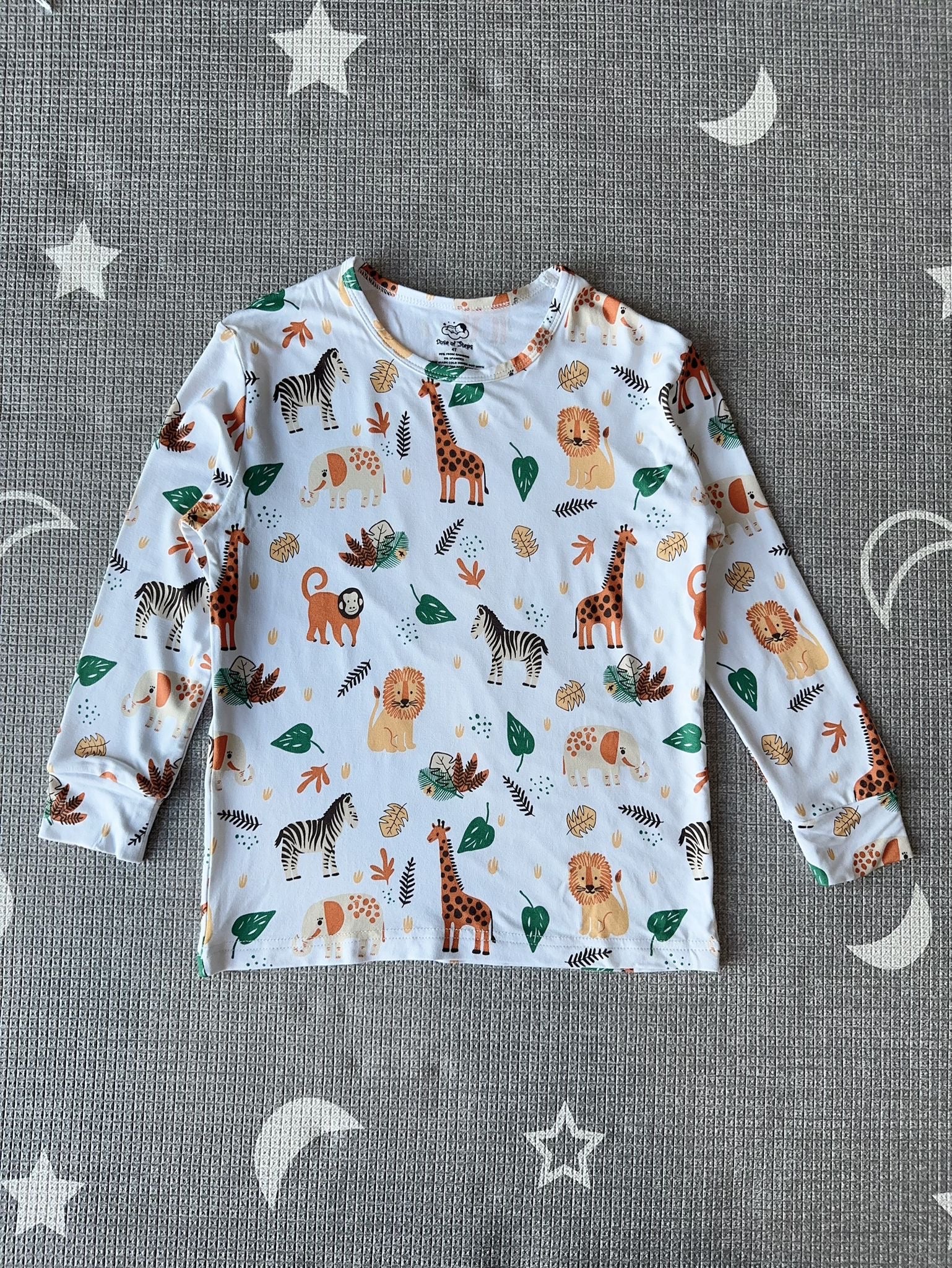 Forest Animals Design Kids 2-Pieces Pajamas (Designed in Singapore)