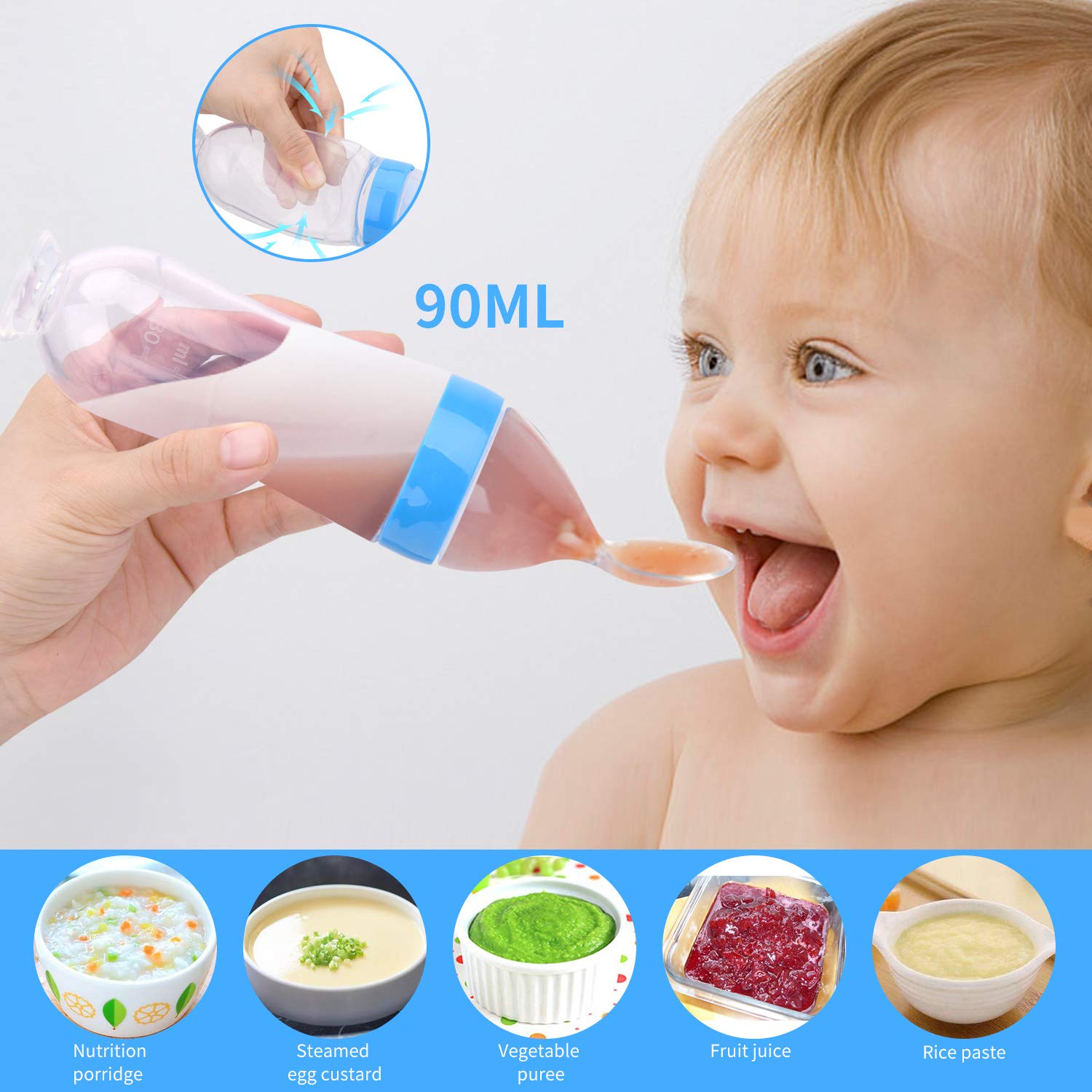 Baby Squeeze Feeding Spoon