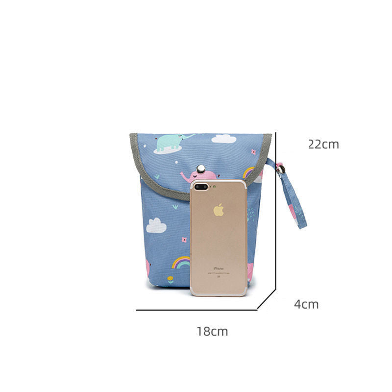 Portable Korean Style Diaper Storage Bag