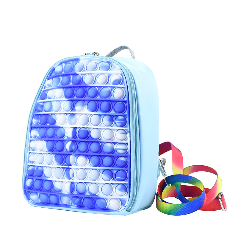 Silicone Push Pop Lightweight Backpack